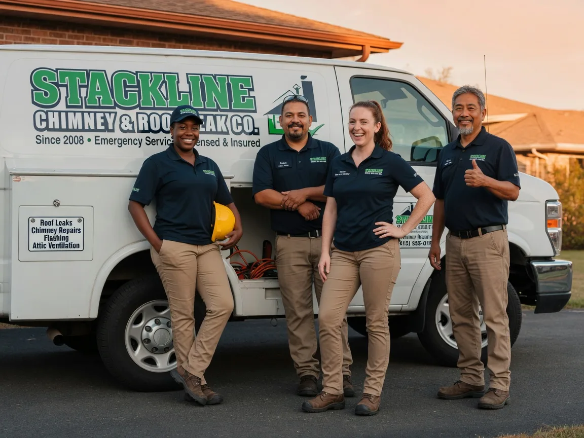 Chimney flashing repair company in Bellvue, CO